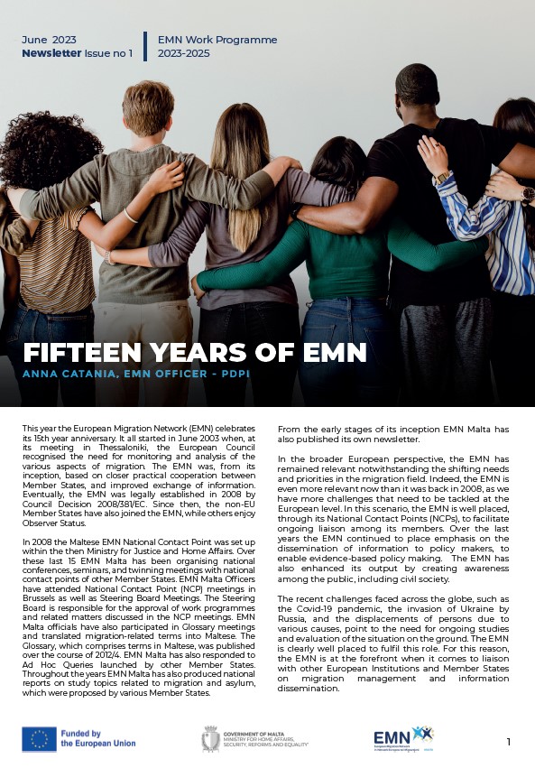 2023- 2025 EMN Newsletter – Issue 1